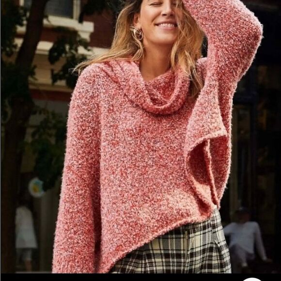 NWT Free People BFF Sweater Size S Oversize - Picture 1 of 7